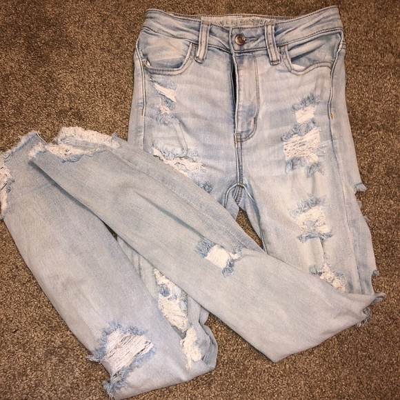 American Eagle Outfitters Jeans American Eagle Distressed Jeans Poshmark